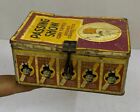 Vintage Passing Show Cork Tipped Virginia Cigarette Ad Litho Tin Box Adv Ehs 377