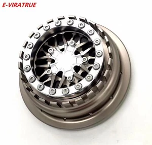E-VIRATRUE Aluminum Wheel For ARRMA MOJAVE&FIRETEAM 6S 1/7&SENTON 4WD 1/10 1pcs - Picture 1 of 30