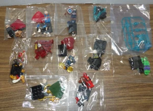 Marvel and DC  Minifigures Lot Of 10 Lego like items - Picture 1 of 6