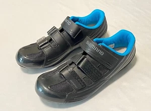 NWOB Shimano Dynalast SH-RP200-WL Black Women's Road Cycling Shoes Size 10.4 - Picture 1 of 18