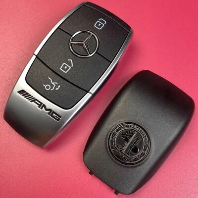 MARKENLOS AMG Emblem Logo Schlüssel-Abdeckung Für Mercedes-Benz C E S GLC Klasse