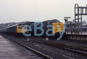 35mm Railway Slide of Class 55 Deltic 55014 @ York Copyright to Buyer