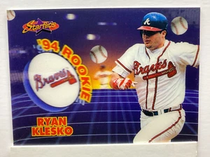 Vintage 1994 Sportflics Rookie/Traded Rookie Starflics #TR9 Ryan Klesko A9 - Foto 1 di 1