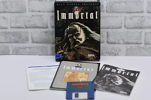 The Immortal By Will Harvey IBM/Tandy compatibile manuale e scatola vintage floppy 3,5 - Foto 1 di 4