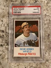 1975 Hostess #57 Richie Hebner Pittsburgh Pirates PSA 10 GEM MINT