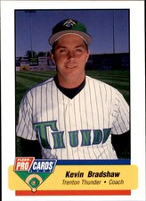1994 Trenton Thunder Fleer/ProCards #2136 Kevin Bradshaw Webb City Missouri Card