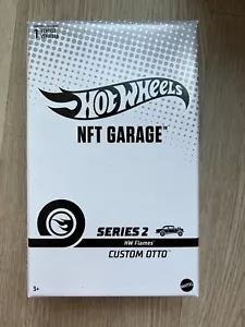 * Sealed / New * Hot Wheels Garage Series 2 Custom Otto NFTG NFTH LE 1500 - Picture 1 of 3