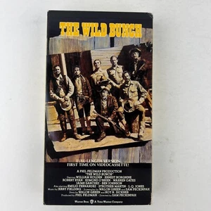 The Wild Bunch VHS William Holden, Ernest Borgnine, Robert Ryan - Picture 1 of 2