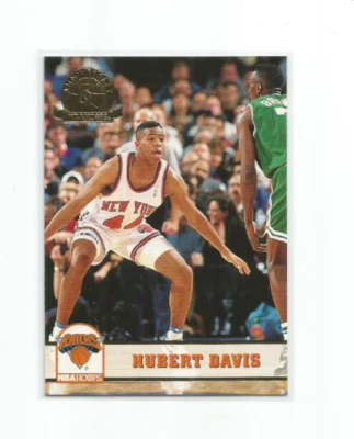 HERBERT DAVIS (Nueva York) 1992-93 Skybox NBA Hoops Rookie Gold quinto aniversario #145 Foto 1 de 2