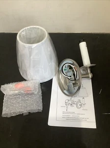 Ginger London Terrace Single Light. Satin Nickel. 2681/SN. W11 - Picture 1 of 7