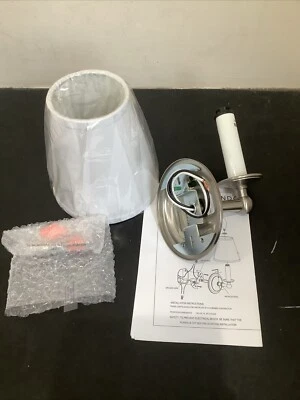 Ginger London Terrace Single Light. Satin Nickel. 2681/SN. W11 - Image 1 of 4