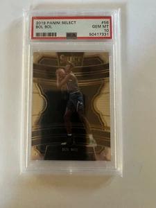 2019 Panini Select Bol Bol RC PSA 10 Gem Mint #56 Rookie Concourse - Imagen 1 de 2