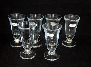 Polen Glas Wrezniak 6er Set klare Saftgläser - Bild 1 von 5