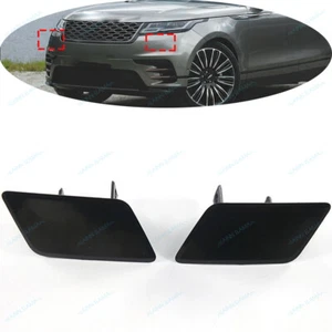 Front Headlight Washer Nozzle Cover Cap t For LR Range Rover Velar 2017-2022,L&R - Imagen 1 de 7