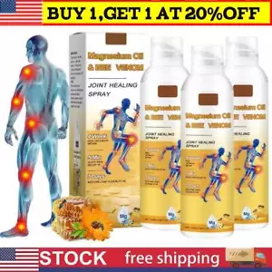Ourlyard Magnesium Oil Bee Venom Joint Healing Spray, Bee Venom Spray 1-5PCS - Picture 1 of 10
