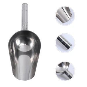 Cuchara de acero inoxidable de metal para comida para perros cuchara de comida para mascotas cuchara de comida para perros - Imagen 1 de 12