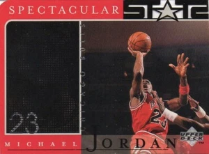 1998-99 UPPER DECK MICHAEL JORDAN SPECTACULAR STATZ #23 BASKETBALL CARD - Picture 1 of 5
