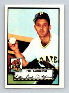 1983 Topps 1952 Reprint Series #260 Pete Castiglione