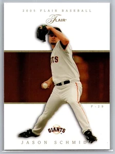 2005 Flair - #9 Jason Schmidt San Francisco Giants MLB Baseballkarte - Bild 1 von 2