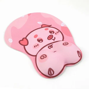 Ergonomic Mouse Pad with Gel Wrist Support 3D Funny Butt Anime Wrist Rest - 3350 - Picture 1 of 4