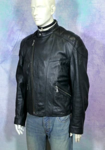 Lederjacke OAKWOOD"Flying Bikes" ,Motoradjacke,Bikerjacke,Echtleder,Gr.L TOP - Bild 1 von 13