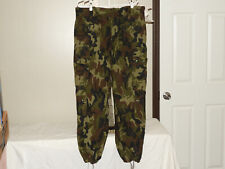 NEW MINT ROMANIAN ARMY CAMO PANTS WITH LINER LARGE-XLARGE 38W 29IN ROM. SIZE 50