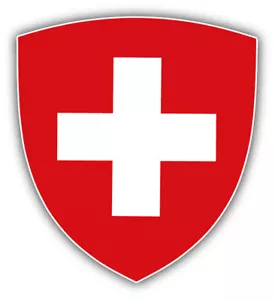 "Calcomanía pegatina para parachoques de coche Suiza - 3""', 5"" o 6""" - Imagen 1 de 1