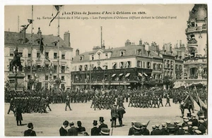 CPA 45 - LES FETES JEANNE D'ARC - n°24 Revue Militaire du 8 mai 1909 - Foto 1 di 2