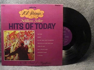 33 RPM LP Record 101 Strings Play Hits Of Today Alshire Records S-5112 - Picture 1 of 3