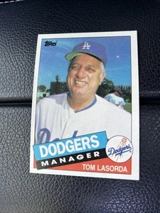 1985 Topps - Tom Lasorda - HOF Manager - Dodgers - #601 - NMMT - Bild 1 von 2
