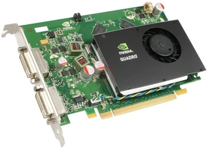 Nvidia Quadro FX380 256MB GDDR3 Graphics Card - DVI Ports / 508282-001 - Picture 1 of 4