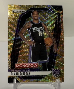 DeMar DeRozan 2024-25 Panini Prizm Monopoly Gold Wave Millionaire 4/10 SSP Kings - Picture 1 of 2