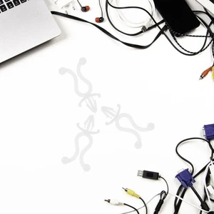 100 Pcs Clip -Kabelclip Kabelklemmen Kabelclips Für Den Schreibtisch - Bild 1 von 12