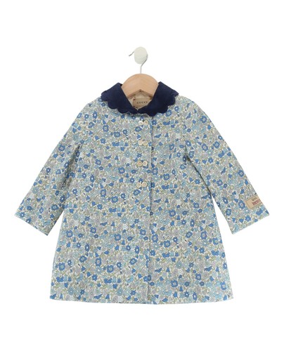 Cappotto Gucci Ragazza Libery Stampa Floreale