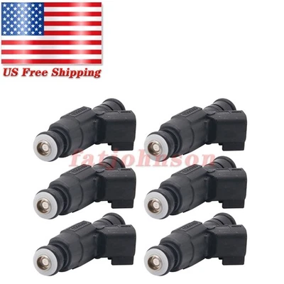 6* For Cadillac Seville 4.6L V8 2000-2001-2002-2003-2004 Fuel Injectors 81212123 - Image 1 of 4