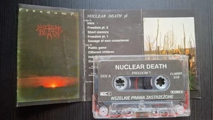 Nuclear Death – Freedom?... 1992 MC Cassette - RARE!!! Polish Death Metal! - Imagen 1 de 2