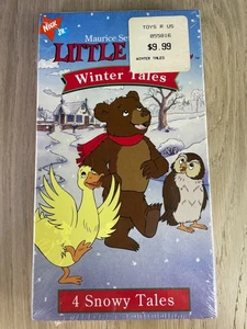 Little Bear Winter Tales 4 Snowy Stories VHS 1997 Tape Nick Jr. NEW SEALED VHS - Picture 1 of 8