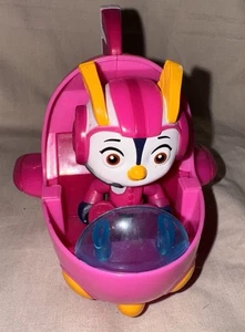 "Vehículo submarino Top Wing Penny Pink Jet y figura Hasbro 2018 juguete de 5""" - Imagen 1 de 7