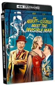 ABBOTT AND COSTELLO (1951) MEET THE INVISIBLE MAN New US RgFree 4K UHD BLURAY sp - Picture 1 of 1