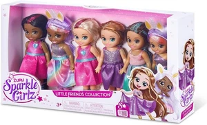 ✨ Sparkle Girlz 6er Pack Prinzessin Puppen von ZURU - abnehmbare Kleider, Rollenspiel - Bild 1 von 3
