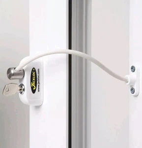 Jackloc Pro 5 Window Restrictor Cable Cyll Lock ORIGINAL ☆BARGAIN PRICE ☆ - Picture 1 of 1