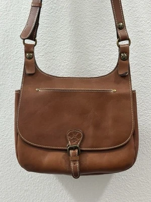 Bolso Bandolera Patricia Nash Londres Cuero Tostado/Marrón Foto 1 de 4