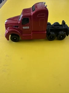 Maisto CAPD Trucking Funville CA loose diecast Burgundy Truck Cab carried - Picture 1 of 9