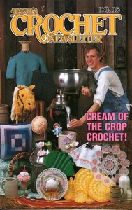 Vintage Annie's Crochet Newsletter Craft Book #15 Needlework 1980s Pattern - Picture 1 of 2