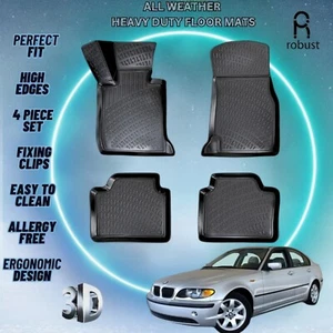 Tapetes personalizados para BMW 3 1999-2005 TPE caucho para todo tipo de clima revestimientos de protección 5 piezas - Imagen 1 de 8
