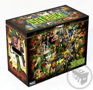 Sgt. Rock - Large Comic Book Hard Storage Box Chest MDF - Bild 1 von 4