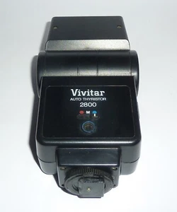 FLASH PHOTO VIVITAR AUTO THYRISTOR 2800 - Picture 1 of 11