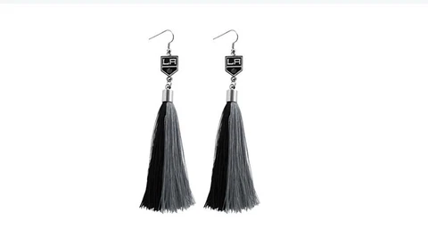 NHL Los Angeles Kings Tassel Earrings Cover