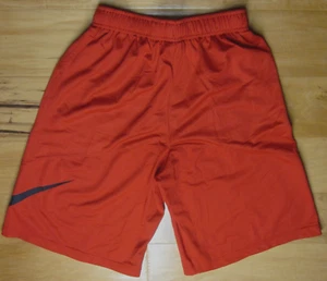 Nike Boy's Dri-Fit Large (W24) Red Polyester Basketball Shorts NWT Drawstring - Picture 1 of 7