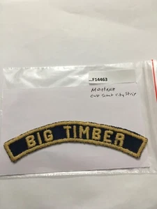 BIG TIMBER MONTANA CUB SCOUT CITY STRIP F14463 - Picture 1 of 2